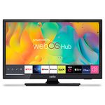 Cello 12 Volt 19 inch Traveller Smart TV Made in UK (2024) Ultrafast WebOS, Freeview Play, FreeSat, Bluetooth, Netflix, Prime Video, Apple TV, BBC. Small TV for Motorhomes, HGVS & Boats