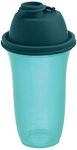 Signoraware Shake N Shake Shaker Bottle, 500ml, Forest Green, Polypropylene, Set of 1