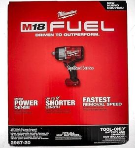 Milwaukee 2967-20 M18 FUEL™ 1/2" High Torque Impact Wrench w/ Friction Ring (Tool Only)