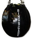 Ring to Cage Wrecking Ball Heavy Punching Bag, Filled. for Boxing, MMA, Muay Thai, Hook and Upper Cut Bag