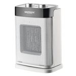 WelTherm Portable Room Heater |1000/2000W| PTC Ceramic Electric Fan Heater with Adjustable Thermostat, Overheat & Tip-Over Protection | Swing Air Function| Fast Heating for Home & Office HPC-07