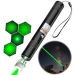 ForeverMore Pointer Pen Beam with Adjustable Cap Laser Light Teaching Pen Green Laser Pointer Laser Projector Pen (Big)