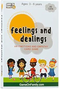 Feelings and Dealings: An Emotions and Empathy Card Game | Award-Winning | Therapy Games for Kids | Social and Emotional Skills Development | Feelings Flash Cards