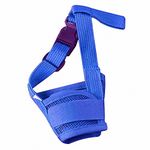 Nema Dog Adjustable Anti Bark Mesh Soft Mouth Muzzle -Blue - Medium