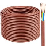 XRDS -RF 18/5 Thermostat Wire - 100 Feet, 5 Conductor Thermostat Cable for HVAC Heating and Cooling - 18 AWG Copper Wire