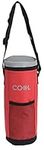 Rammento 1.5 Litre Insulated Bottle Cool Bag Zipped Drinks Carrier Wine Cooler Picnic Bag (Red)