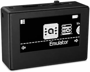 NFC Tag Emulator for Switch, Wii U & 3DS - NFC Game Data Writer with 3000+ Saves, Compatible with 60+ Games, Auto UID Regeneration & Unlimited Scans, 1.3" OLED Screen, Rechargeable