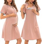 Sykooria Women's Maternity Nightdre