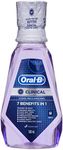 Oral-B Pro-Health Clinical Alcohol Free Fluoride Rinse Mouthwash Clean Mint, 500 Milliliters