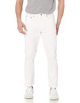 Amazon Essentials Men's Slim-Fit Stretch Jean, Bright White, 32W x 30L