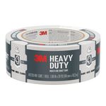 3M Multi-Use Colored Duct Tape, White with Strong Adhesive and Water-Resistant Backing, Multi-Surface 3M Duct Tape for Indoor and Outdoor Use, 1.88 Inches x 20 Yards, 1 Roll (3920-WH)