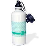 3dRose wb_154548_1 Water Bottle - White, 21 oz