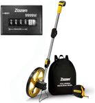 Zozen Measuring Wheel in Meters, Foldable Meters Measure Wheel, Metric Units [Up to 9,999m], Meter Measurement Wheel with Backbag