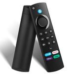 Replacement Voice Remote Control Applicable for Smart TVs Stick (2nd/3rd Gen),TVs Cube(1st/2nd/3rd Gen),TVs Stick(4K/4K Max/Lite),Smart TVs(3rd Gen)