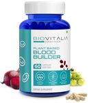 Biovitalia Plant Based Blood Builder 1000mg Iron Pills for Women | Natural Iron Supplement Pills | Supports Iron Deficiency for Men & Women Elderly Adults - 60 Veg Capsules