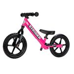 Strider 12” Sport Bike, Pink - No Pedal Balance Bicycle for Kids 1 to 4 Years - Includes Safety Pad, Padded Seat, Mini Grips & Flat-Free Tires - Tool-Free Assembly & Adjustments