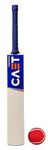 AV Wooden Popular Willow Kids Cricket Bat Size 5 with 1 Tennis Ball for 10-17 Year Kids Combo Pack(Colour - May Vary) Pack of 1