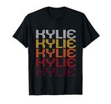 Kylie Retro Wordmark Pattern - Vintage Style T-shirt T-Shirt