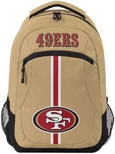 FOCO San Francisco 49ers NFL Alternate Color Action Backpack - Gold