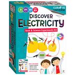 Discover Electricity Book & Science Experiments Kit | Curious Universe | Ages 6+ STEM Learning Kit | Learn Science at Home