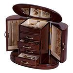 Mele Heloise Jewelry Box Walnut