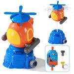 Water sprinkler for children, Pleafind helicopter sprinkler water toy for summer, outdoor water sprinkler, for boys or girls