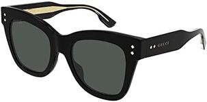 Gucci GG1082S Black/Grey 52/21/145 women Sunglasses