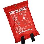 Quick Release Home Extinguisher Fibreglass Fire Blanket