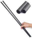 2pcs 600MM Length Carbon Fiber Tube 12x10x600MM,10/16/22/25/30/35MM Available,3K Roll Wrapped Twill Matte Finish