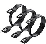 Cable Matters 3-Pack SATA Cable 45c