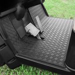 Cartalia Yamaha Drive G29 Golf Cart Floor Mat, Upgraded Non-Slip Improved Full Coverage Liner Mats Replacement with 8MM Thick Rubber, Only Fits Yamaha Drive (Gen1), G29, YDR, Adventurer (2007-2016)