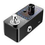 LEKATO Guitar Looper Effect Pedal Looper 9 Loop Pedal Tuner Function with USB Cable for Electric Guitar Bass Guitar Loop Machine