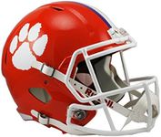 NCAA Clemson Tigers Full Size Speed Replica Helmet, Orange, Medium