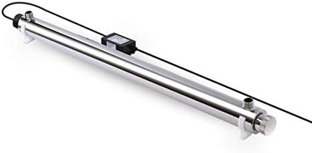 Stérilisateur d'eau Lampe UV 55 Watt Débit 30 lt/min pour les installations de filtration, osmose inverse et aquarium