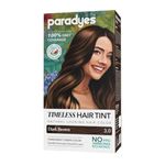 Paradyes Dark Brown Timeless Hair Tint, Permanent Crème Hair Colour for Natural-Looking Results, Complete Grey Coverage, Long-Lasting Formula Free from PPD, Ammonia, & Resorcinol, 3.0 Dark Brown