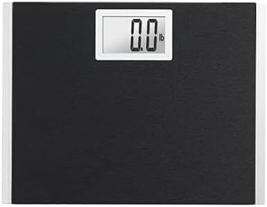 Eat Smart Precision Plus Scale for Body Weight, Wide Platform for added comfort. Extra heavy 440 LB capacity