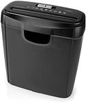 NEDIS PASH112BKA4 Shredder | 6 x A4 Pages | 10 l | DIN 2 | 190 W | Black