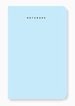 FACTOR NOTES A5 Notebook: 90 GSM | Ruled | 160 Pages (Misty Blue)