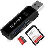 USB 3.0 SD Card Reader for PC, Laptop, Mac, Windows, Linux, Chrome, SDXC, SDHC, SD, MMC, RS-MMC, Micro SDXC Micro SD, Micro SDHC Card and UHS-I Cards - No SD Card Included.