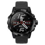 COROS VERTIX GPS Adventure Watch with Heart Rate Monitor, 60h Full GPS Battery, 24/7 Blood Oxygen Monitoring, Sapphire Glass, Barometer, ANT+ & BLE, Strava & Training Peaks (Dark Rock)