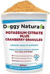 Potassium Citrate Plus Cranberry Granules 300gm for Cats and Dogs - Urinary Tract Support-Helps Deter Formation of Calcium Oxalate Stones - Deters Bladder & Kidney Stones ( Made in U.S.A)