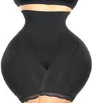 VENDAU Hip Pads for Women Shapewear with Butt Pads Shapewear Hip Dip Shapewear Hip Pads for Crossdressers Fake Hip Enhancer, Black, Large