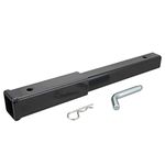 18" Trailer Hitch Extension 18" Trailer Hitch Extender 18"-inchTrailer Hitch Extension for 2-inch Receivers with 5/8" Trailer Hitch Pin and Clip