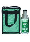 HOT DELIVERY BAGS 2 L Insulated Multipurpose Travelling Beverage Bag (Green)