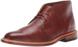 Bostonian Men's No16 Soft Mid Ankle Boot, Dark Tan Leather, 115 M US