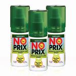 BOROLINE Noprix Ayurvedic Personal Mosquito Repellent Spray 100 ml X 3 Babies-Adult | Spray On Body & Clothes | Pure Essential Oils | No Chemical (Pack of 3)