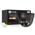 Instar IN-8403 2K+ black - LAN/PoE surveillance camera with AI (Artificial Intelligence) - IP camera - Power over Ethernet - PIR - Night vision - for indoor and outdoor use - HomeKit - MQTT