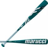 MARUCCI F5 SL -10, 4TH GEN USSSA Senior League 2 3/4" Barrel Baseball BAT, (-5, -8, and -10), 30" / 20 oz, Green/White