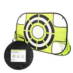 STRAUSS Football Net for Kids at Home (Comes with Carry Bag) | 2 in 1 Setup for Playing & Target Shooting Practice | 120x80x80cm | Portable Net for Kids | Polyester + Nylon+ Glass Fiber