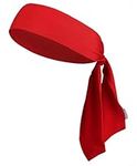 Head Tie / Tie Headband / Sports Headband - Keep Sweat & Hair Out of Your Face - Ideal for Running, Working Out, Tennis, Karate, Athletics & Pirate Costumes. Performance Stretch & Moisture Wicking